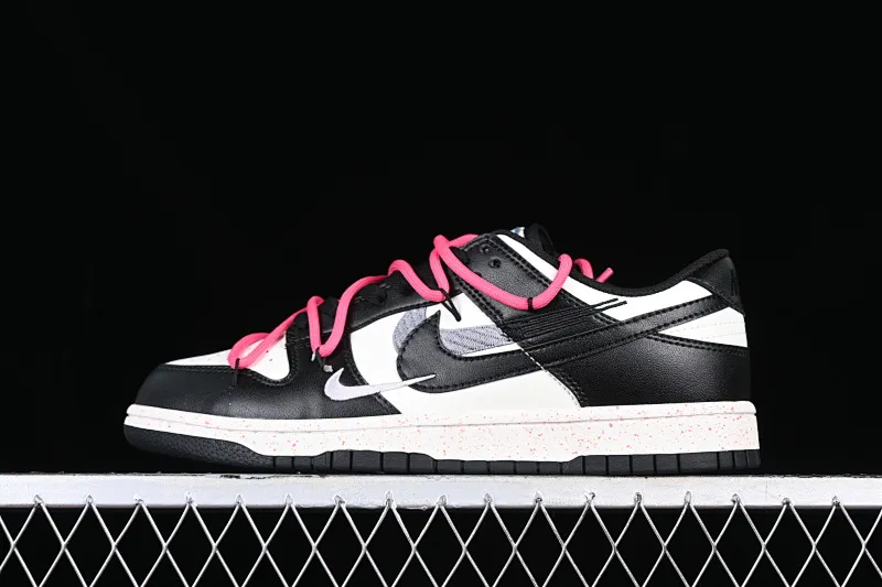 All Categories Nk SB Dunk Series Nk SB Dunk Low Low-top sneakers Nk Dunk Low "Multi Color" Vibrant three hooks Customized version of deconstructed strap casual sneakers FD4623-131